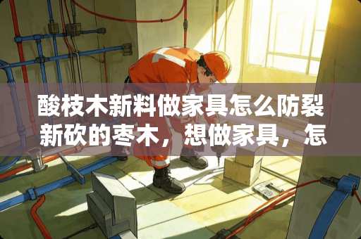 酸枝木新料做家具怎么防裂 新砍的枣木，想做家具，怎样加工能防裂