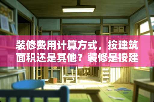 装修费用计算方式，按建筑面积还是其他？装修是按建筑面积计算吗