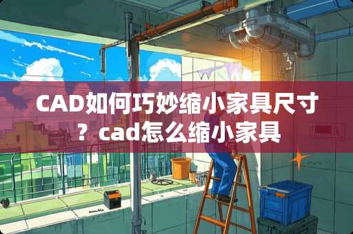 CAD如何巧妙缩小家具尺寸？cad怎么缩小家具