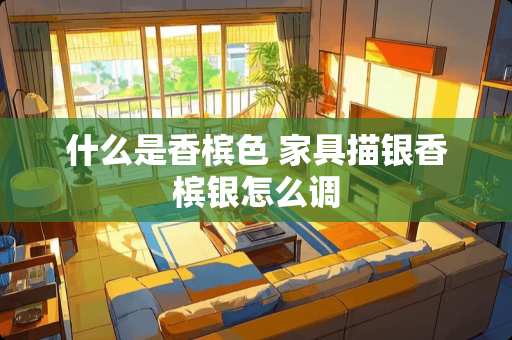 什么是香槟色 家具描银香槟银怎么调