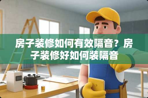 房子装修如何有效隔音？房子装修好如何装隔音