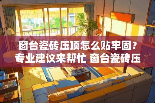 窗台瓷砖压顶怎么贴牢固？专业建议来帮忙 窗台瓷砖压顶怎么贴牢固