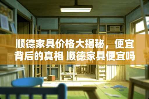 顺德家具价格大揭秘，便宜背后的真相 顺德家具便宜吗