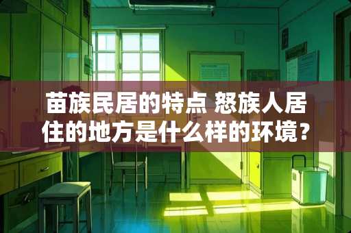 苗族民居的特点 怒族人居住的地方是什么样的环境？怒族人居住