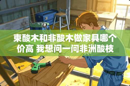 柬酸木和非酸木做家具哪个价高 我想问一问非洲酸枝木好吗?有什么特点