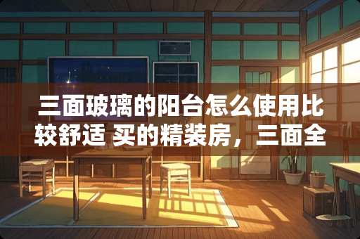 三面玻璃的阳台怎么使用比较舒适 买的精装房，三面全玻璃阳台，怎么装洗衣机？求方法求效果图