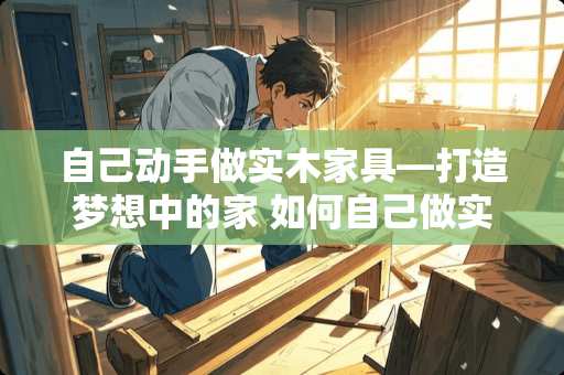 自己动手做实木家具—打造梦想中的家 如何自己做实木家具