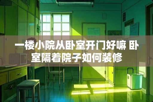 一楼小院从卧室开门好嘛 卧室隔着院子如何装修