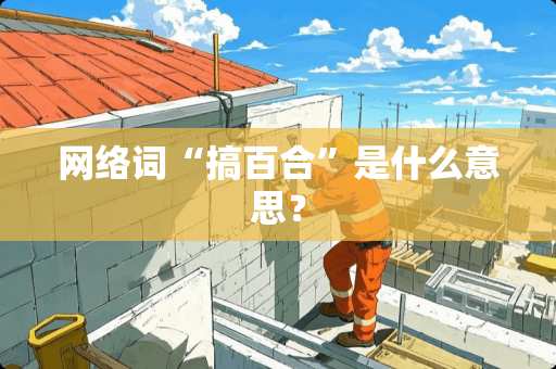 网络词“搞百合”是什么意思？