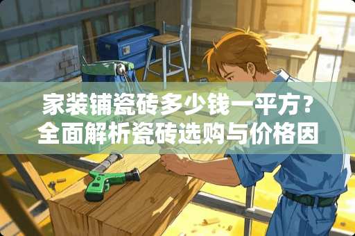 家装铺瓷砖多少钱一平方？全面解析瓷砖选购与价格因素 装修铺瓷砖多少钱一平方