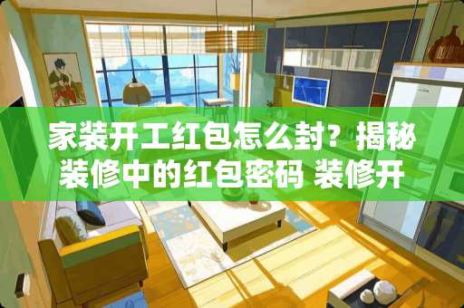 家装开工红包怎么封？揭秘装修中的红包密码 装修开工红包怎么封