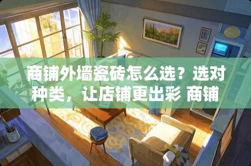商铺外墙瓷砖怎么选？选对种类，让店铺更出彩 商铺外墙瓷砖用什么好些
