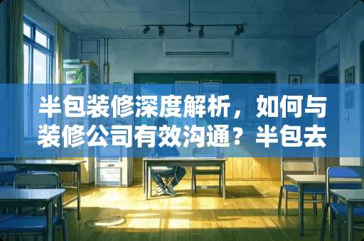 半包装修深度解析，如何与装修公司有效沟通？半包去装修公司怎么谈