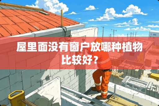 屋里面没有窗户放哪种植物比较好？