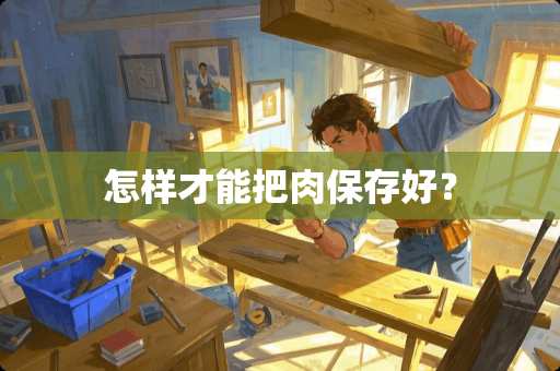 怎样才能把肉保存好？