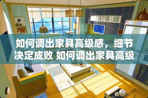 如何调出家具高级感，细节决定成败 如何调出家具高级感