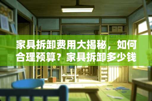 家具拆卸费用大揭秘，如何合理预算？家具拆卸多少钱