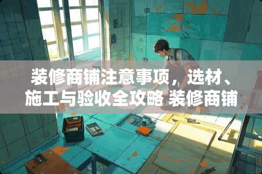 装修商铺注意事项，选材、施工与验收全攻略 装修商铺注意事项