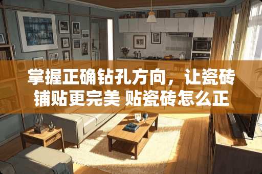 掌握正确钻孔方向，让瓷砖铺贴更完美 贴瓷砖怎么正确钻孔方向