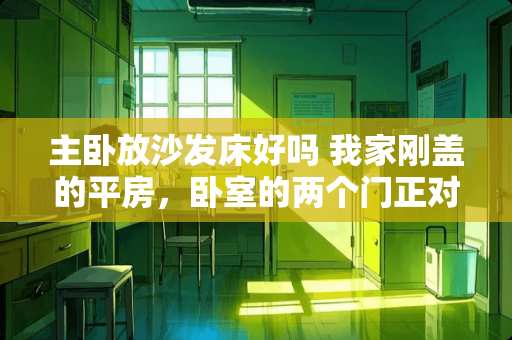 主卧放沙发床好吗 我家刚盖的平房，卧室的两个门正对着客厅，电视沙发应该怎么设计