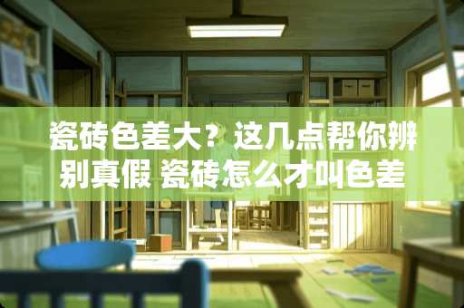 瓷砖色差大？这几点帮你辨别真假 瓷砖怎么才叫色差