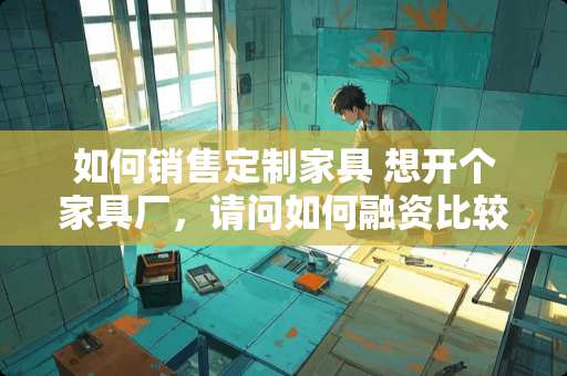 如何销售定制家具 想开个家具厂，请问如何融资比较好