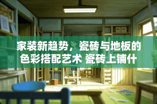 家装新趋势，瓷砖与地板的色彩搭配艺术 瓷砖上铺什么颜色的地板