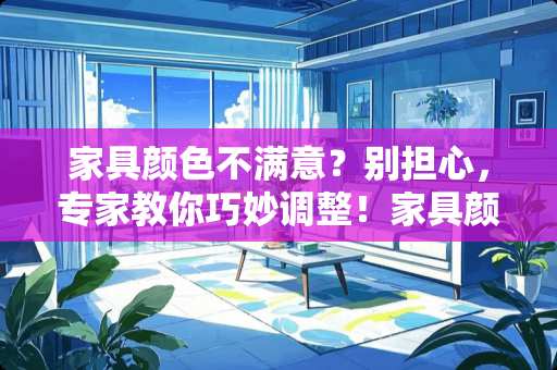 家具颜色不满意？别担心，专家教你巧妙调整！家具颜色不喜欢怎么办