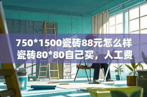 750*1500瓷砖88元怎么样 瓷砖80*80自己买，人工费220一个平方？到底能忽悠谁