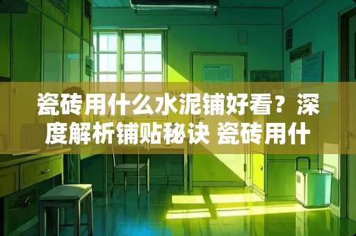 瓷砖用什么水泥铺好看？深度解析铺贴秘诀 瓷砖用什么水泥铺好看