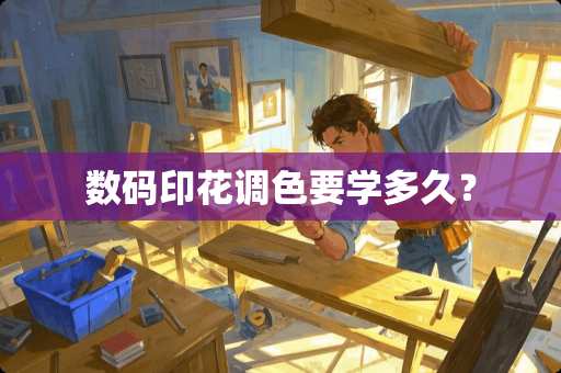 数码印花调色要学多久？