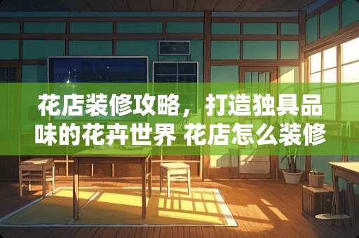 花店装修攻略，打造独具品味的花卉世界 花店怎么装修有品位