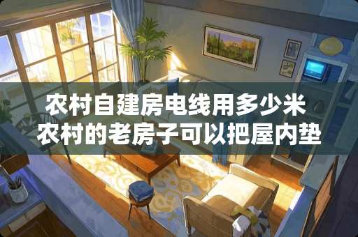 农村自建房电线用多少米 农村的老房子可以把屋内垫高吗