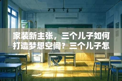 家装新主张，三个儿子如何打造梦想空间？三个儿子怎么装修