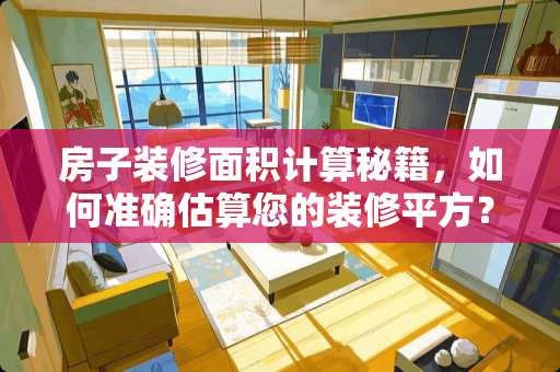 房子装修面积计算秘籍，如何准确估算您的装修平方？房子装修的平方怎么算的