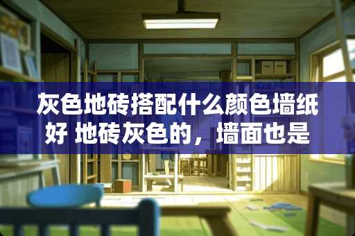 灰色地砖搭配什么颜色墙纸好 地砖灰色的，墙面也是浅灰色的，家具怎么搭配