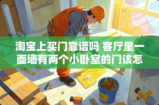 淘宝上买门靠谱吗 客厅里一面墙有两个小卧室的门该怎样装修