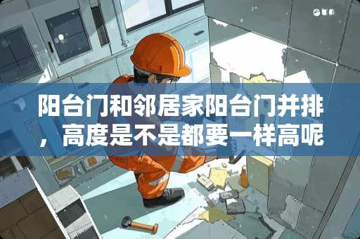 阳台门和邻居家阳台门并排，高度是不是都要一样高呢 卧室与阳台对门怎么装修