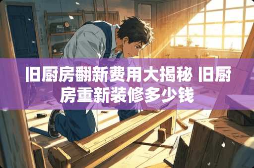 旧厨房翻新费用大揭秘 旧厨房重新装修多少钱