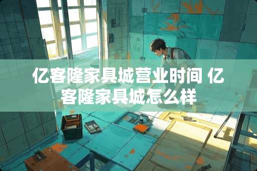 亿客隆家具城营业时间 亿客隆家具城怎么样