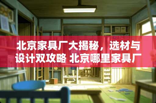 北京家具厂大揭秘，选材与设计双攻略 北京哪里家具厂多