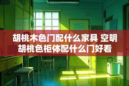 胡桃木色门配什么家具 空明胡桃色柜体配什么门好看