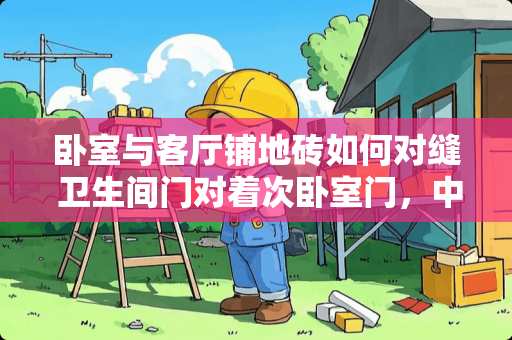 卧室与客厅铺地砖如何对缝 卫生间门对着次卧室门，中间隔着客厅合适吗