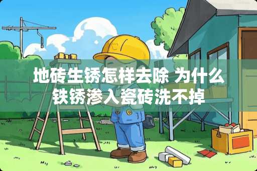 地砖生锈怎样去除 为什么铁锈渗入瓷砖洗不掉