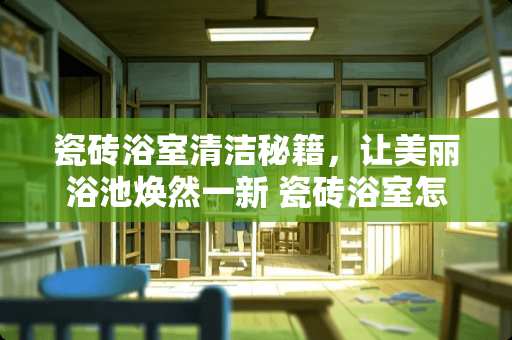 瓷砖浴室清洁秘籍，让美丽浴池焕然一新 瓷砖浴室怎么清洁的