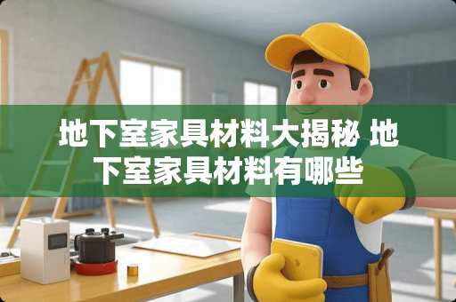 地下室家具材料大揭秘 地下室家具材料有哪些