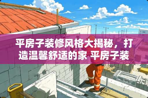 平房子装修风格大揭秘，打造温馨舒适的家 平房子装修风格有哪些