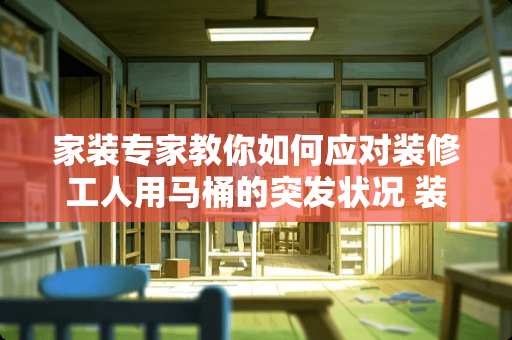 家装专家教你如何应对装修工人用马桶的突发状况 装修工人用马桶怎么办