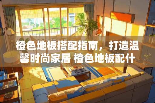 橙色地板搭配指南，打造温馨时尚家居 橙色地板配什么家具