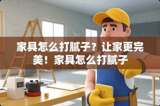 家具怎么打腻子？让家更完美！家具怎么打腻子